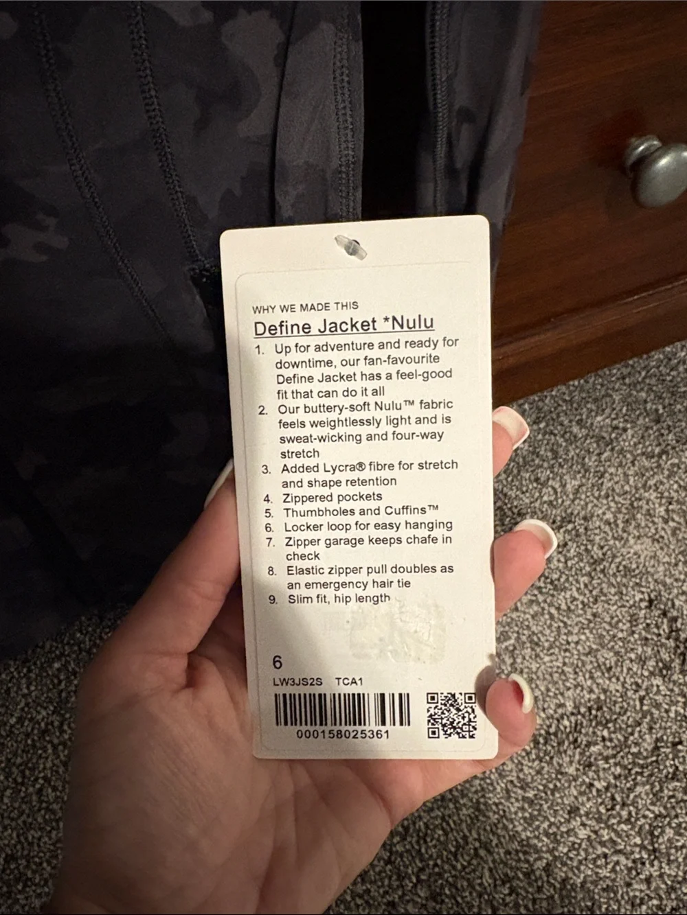 Lululemon Define Jacket Nulu